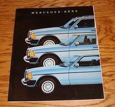 Original 1984 Mercedes Benz 300 Class Deluxe Sales Brochure 84 TD D CD picture