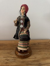 Antique Chiengmai Doll Made In Thailand Traditional Hmong Style Attire Handmade picture