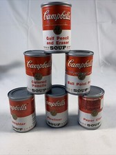 Campbells Creative Desk Soup Cans Xonex 1996 Original Collectible Advertising picture