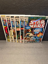 Marvel Star Wars Comic Lot #5 6 8 9 10 & 11. Mostly mid-grade 1977 picture