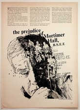 Vintage 1960s Fairchild Semiconductor Ad The Prejudice of Mortimer Hall B.S.E.E. picture