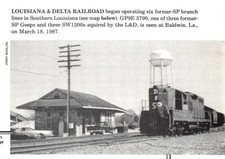 Baldwin LA Depot GP9E 3790 Former Southern Pacific Geep 4