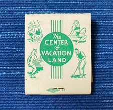 Vintage Schwab's Store Port Clinton Ohio Matchbook Pee Chee Folder Style 82B picture