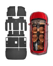 Floor Mats Cargo Liner for Chevy Traverse Enclave 2009-2017,7 Pcs Car Mats picture