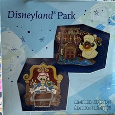 Disneyland New Orleans Square Pirates of Caribbean Tiana's Palace LE 800 Pin Set picture