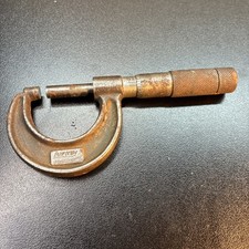 Lufkin No 1911 Outside Micrometer 0-1
