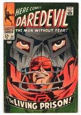 Daredevil 38 1968 Marvel Comics VG+ 4.5 Doctor Doom Karen Page Foggy Nelson picture