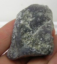 #0 133.20ct India 100% Natural Rough Purplish Violet iolite Specimen 26.6g 41mm picture