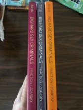 Big Hard Sex Criminals Vol 1 2 3 Deluxe Edition Hardcover Set (Image Comics) picture