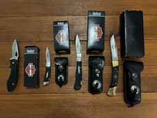 Lot of 4 Harley Davidson Knives made by United Cutlery picture