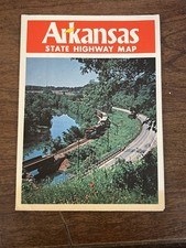 1981 Arkansas State Highway Map picture