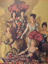 1945 Original Esquire Art WWII Era Broadway Give me a Thrill picture