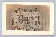 Wesleyan School Baseball Team Photo In Uniform Postcard RPPC WDU picture