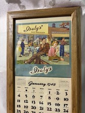 Isalys Calander 1948 Original  picture