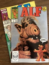 Alf #1 #2 Lot (2) Marvel 1988 picture