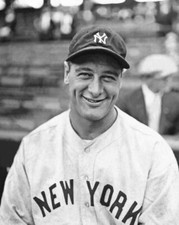 New York Yankees LOU GEHRIG Glossy 8x10 Photo Baseball Print Poster HOF 39 picture
