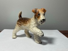 Vintage Norcrest Airedale Terrier Porcelain Dog Figure Figurine #A589 Japan 4