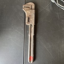 Vintage Billings & Spencer 14.5”Adjustable Pipe Wrench-Smooth Working Model Q picture