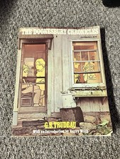 Vintage Doonesbury Chronicles by G. B. Trudeau 1974 Soft Cover Comic Book Color picture