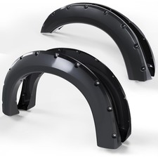 ECOTRIC 4Pcs Fender Flares Compatible with 1999-2007 Ford F250 F350 Super Duty ( picture