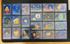 2025 Topps Chrome Sapphire Sponge Bob Lot of 21 Misc SpongeBob Cards NM-MT picture