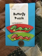 Rare Ian Adair’s Butterfly Puzzle Magic Trick - New picture