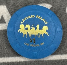 🎰🎲$1 Caesars Las Vegas Gold Stamp 1 Of 26 Strip... picture