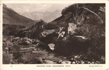 Drakensberg Natal South Africa Bushmans River Divided Back Postcard c1908 Posted picture
