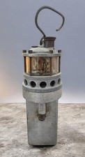 Rare Antique Mining Lamp Ringrose Firedamp Alarm IGD Leeds Sewer Gas Detector picture