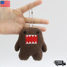 Sekiguchi Domo-kun Mini plush Mascot Key Chain H9×W8×D4cm NHK Television NWT JP picture