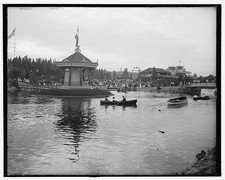 Photo:Kingston New York Kingston Point Park Pavilion 1906 Boats Lake picture