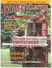 P&O plows, Chain Saw History, Odd Tractor companies picture