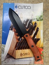 CUTCO KA-BAR 5726 Outdoorsman Hunting Knife Custom Bronze Color Handle picture