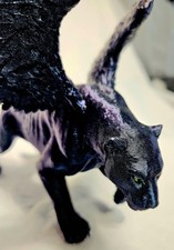 Black panther with wings Figurine picture