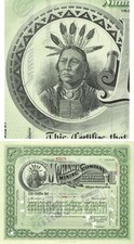 Mohawk Mining Co. - Beautiful Indian Vignette - 1912-1929 dated Michigan Minin picture