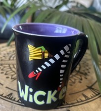 Hand Painted Black Wicked Mug, Lorrie Veasey Design,  Our Name is Mud Brand picture
