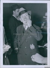 1937 Fight Promotor Jimmy Johnstone At Kid Galahad Film Preview Sports Photo 6x8 picture