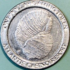 Atlantis. $1 Casino Token. Reno, NV. R49. picture