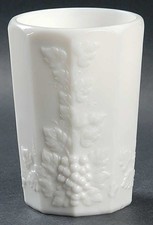 Westmoreland Paneled Grape Milk Glass 8 Oz Tumbler 4231977 picture