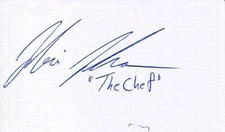 Julius Jackson The Chef Light-Heavyweight Boxing Champ Olympics Signed Autograph picture