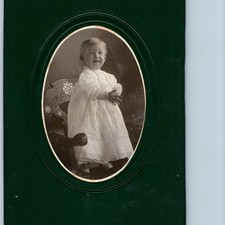 ID'd c1910s Lloyd Conrad Kemp Seattle WA Cabinet Card Photo Child Studio 9