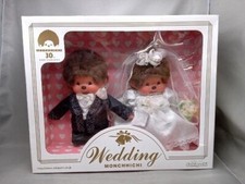 New Monchhichi Wedding Set Plush doll Sekiguchi Tuxedo Dress picture