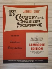 1965 WWVA 1170 Radio Jamboree Edition Country Western Scrapbook Pictures Bios  picture