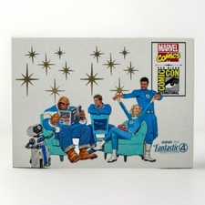 Marvel FANTASTIC FOUR First Steps First Family 2024 SDCC COMIC ART Promo Card picture