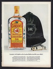 1964 GORDON'S GIN Print Ad