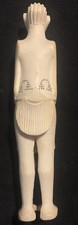 Carved White Stone Woman Figurine, Art People Theme, Adults, Unboxed, 1 Pack picture