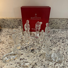 Vintage Waterford Crystal 11-Piece Nativity Collection Set  picture