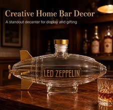 Led Zeppelin Rock Band Liquor Whiskey Decanter Bottle New  Rare  picture