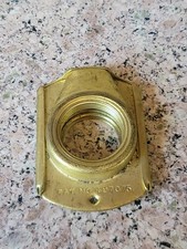 Vintage 19th C. #1 Patented Oil Kerosene Lamp Sliding Brass Fill Aid LOOK picture