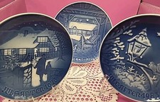 1973 1983 1985 B&G Denmark CHRISTMAS Plate Bing & Grondahl   picture